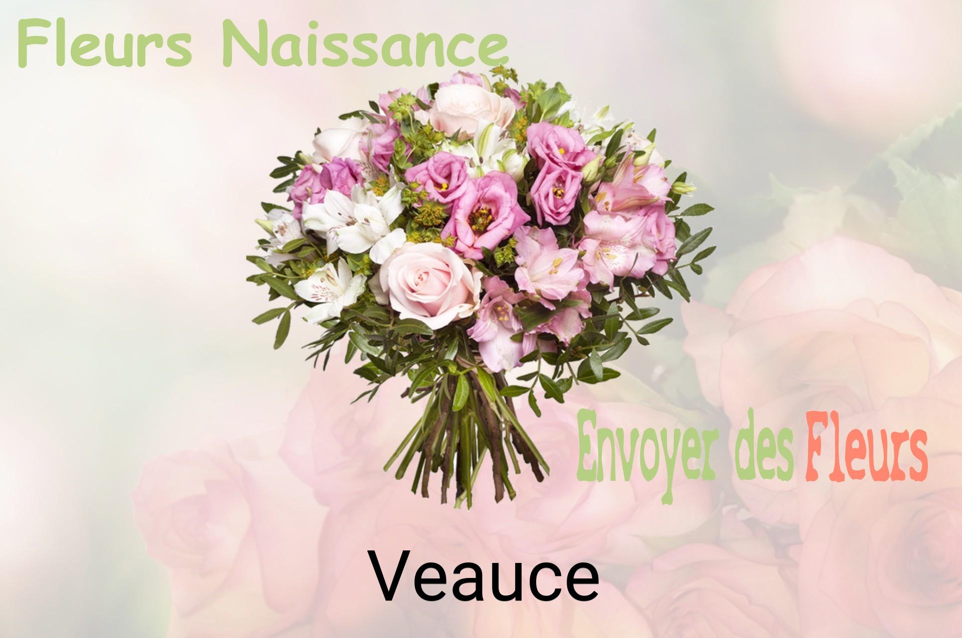 Bouquet de fleurs de naissance livré à Veauce